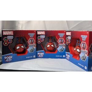 WOW Pods Marvel Spiderman Bobblehead Figure Set Of 3 New